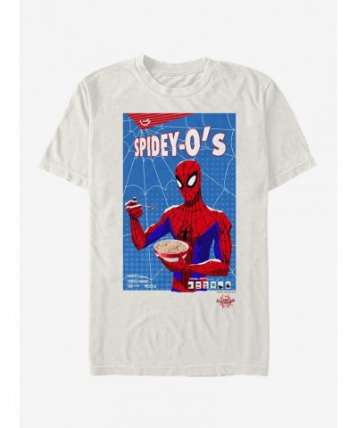 Marvel Spider-Man: Into The Spider-Verse Spidey Cereal T-Shirt $5.74 T-Shirts