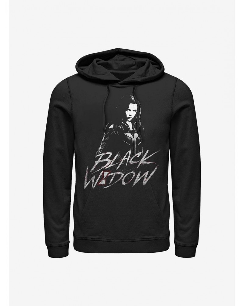 Marvel Black Widow Fierce Pose Hoodie $14.01 Hoodies