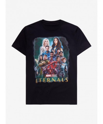 Marvel Eternals Movie Poster T-Shirt $3.78 T-Shirts