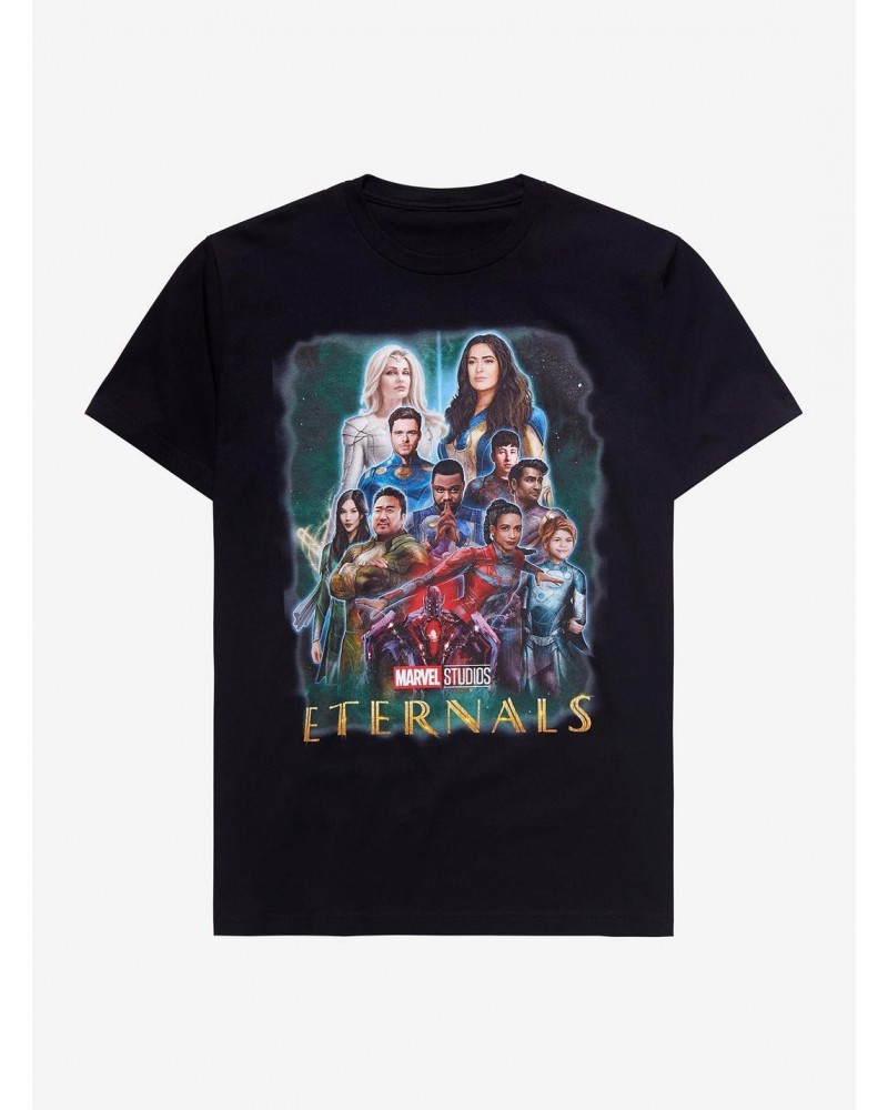 Marvel Eternals Movie Poster T-Shirt $3.78 T-Shirts