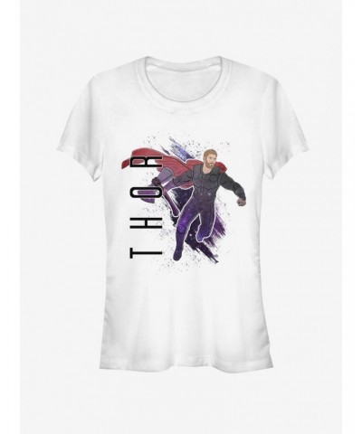 Marvel Avengers Endgame Thor Painted Girls T-Shirt $6.57 T-Shirts