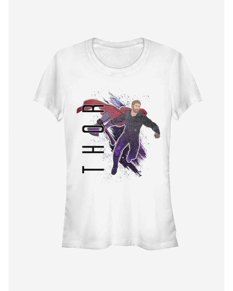 Marvel Avengers Endgame Thor Painted Girls T-Shirt $6.57 T-Shirts