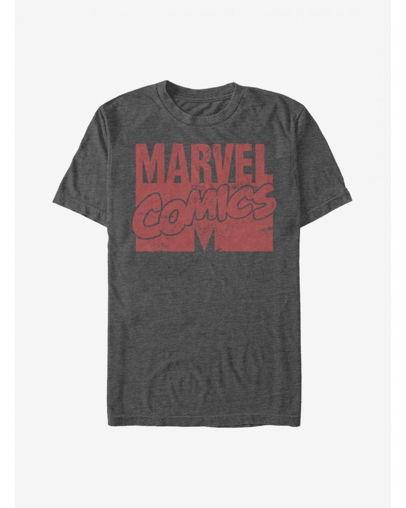 Marvel Logo Distressed T-Shirt $6.50 T-Shirts