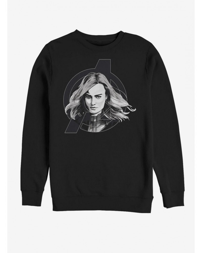 Marvel Avengers: Endgame Black and White Sweatshirt $14.46 Sweatshirts