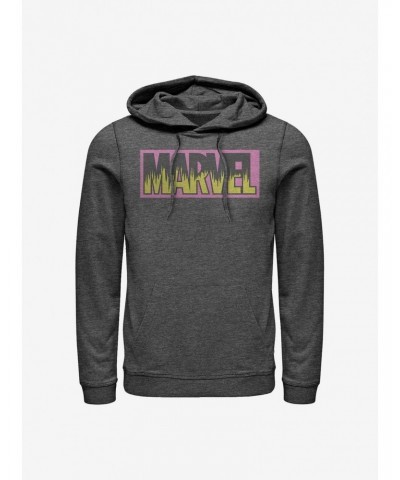 Marvel Neon Logo Hoodie $11.49 Hoodies