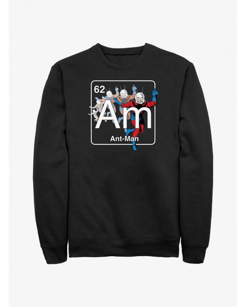 Marvel Ant-Man Periodic Element Ant-Man Sweatshirt $8.86 Sweatshirts