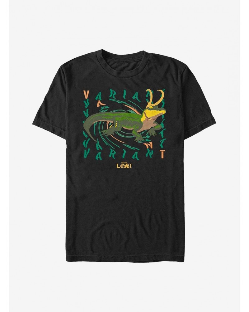 Marvel Loki Alligator Loki Deviance T-Shirt $6.50 T-Shirts