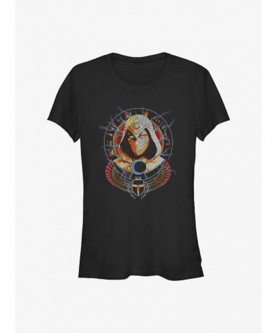 Marvel Moon Knight Scarab Moon Girls T-Shirt $6.97 T-Shirts