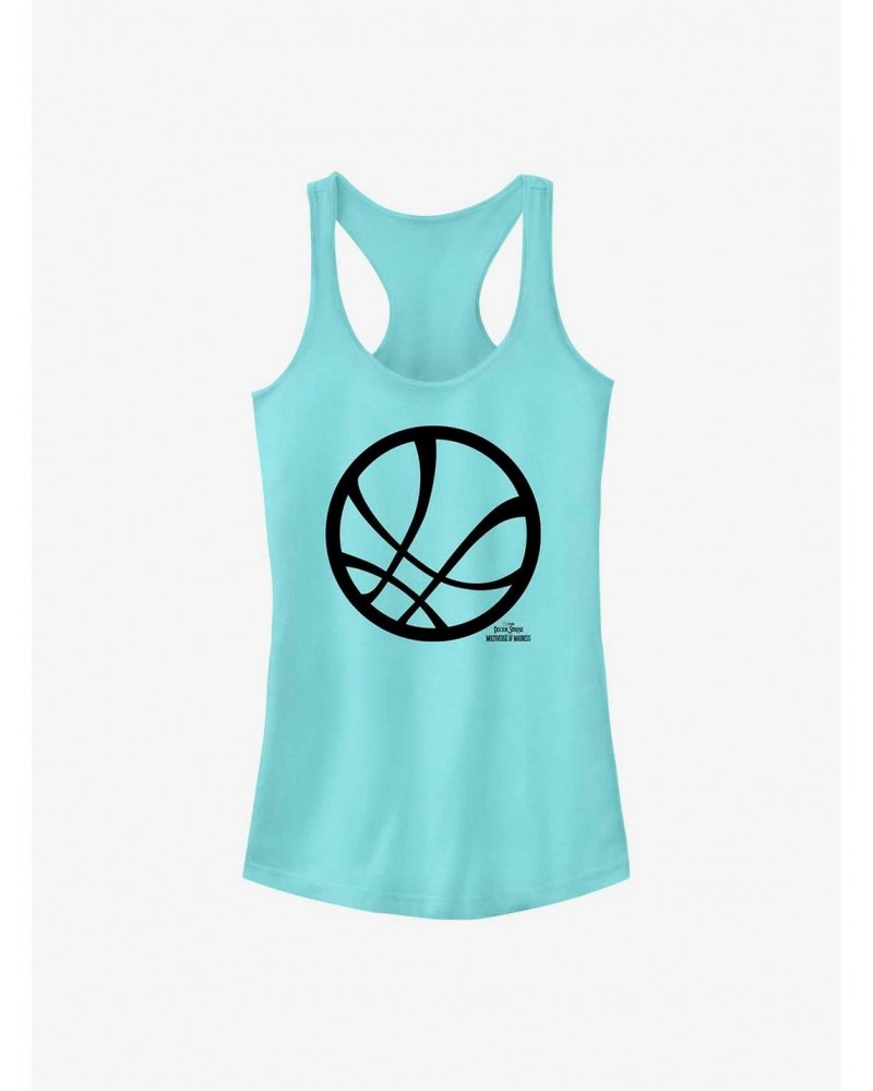 Marvel Doctor Strange In The Multiverse Of Madness Sanctum Sanctorum Logo Girls Tank $7.37 Tanks