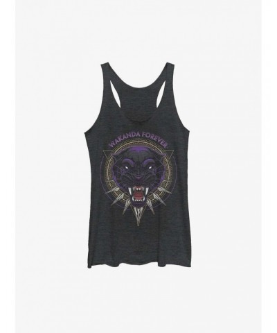 Marvel Black Panther: Wakanda Forever Growling Panther Girls Tank $6.63 Tanks