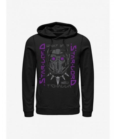 Marvel What If...? Star-Lord T'Challa Hoodie $11.85 Hoodies