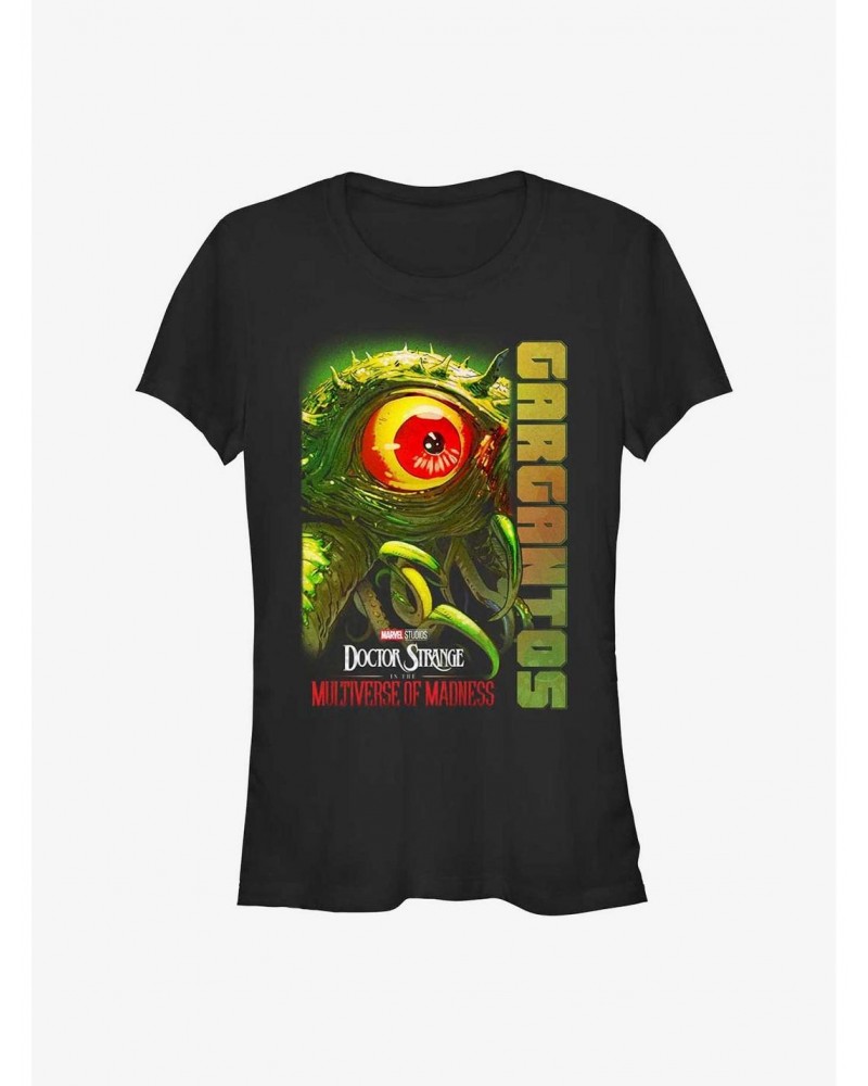 Marvel Doctor Strange In The Multiverse Of Madness Gargantos Eye Girls T-Shirt $5.98 T-Shirts