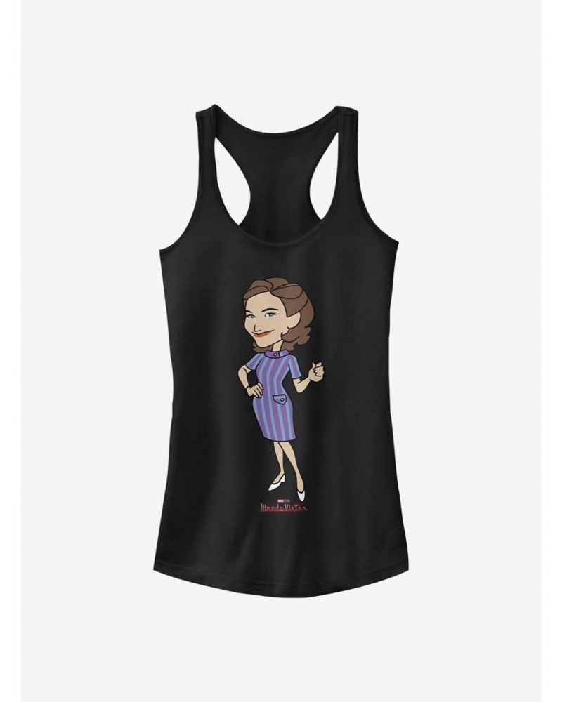 Marvel WandaVision Retro Agatha Girls Tank $5.98 Tanks