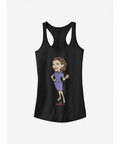 Marvel WandaVision Retro Agatha Girls Tank $5.98 Tanks