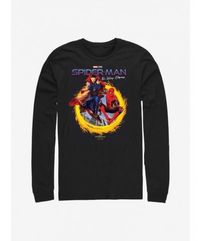 Marvel Spider-Man: No Way Home No Way Home Doctor Strange Long-Sleeve T-Shirt $8.69 T-Shirts