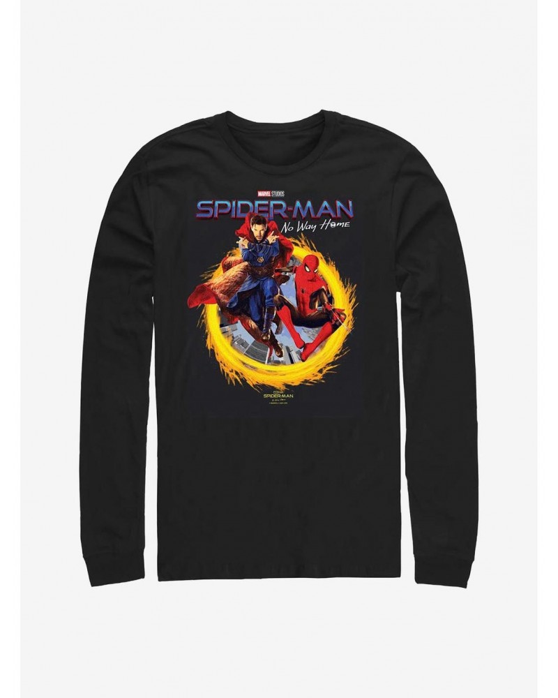 Marvel Spider-Man: No Way Home No Way Home Doctor Strange Long-Sleeve T-Shirt $8.69 T-Shirts