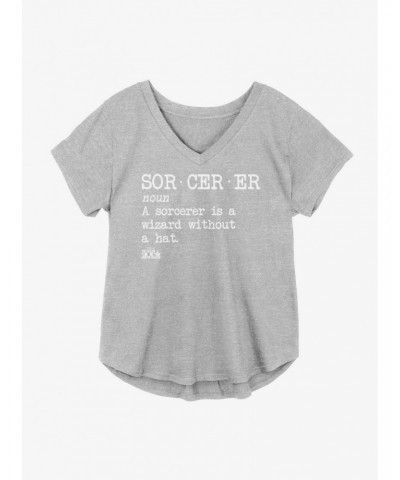 Marvel The Falcon And The Winter Soldier Definition Of A Sorcerer Girls Plus Size T-Shirt $9.48 T-Shirts