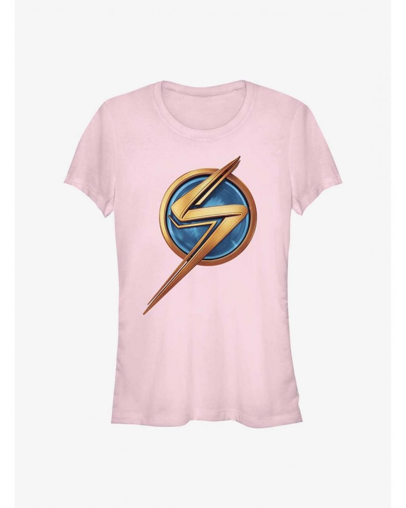 Marvel Ms. Marvel Logo Icon Girls T-Shirt $6.57 T-Shirts