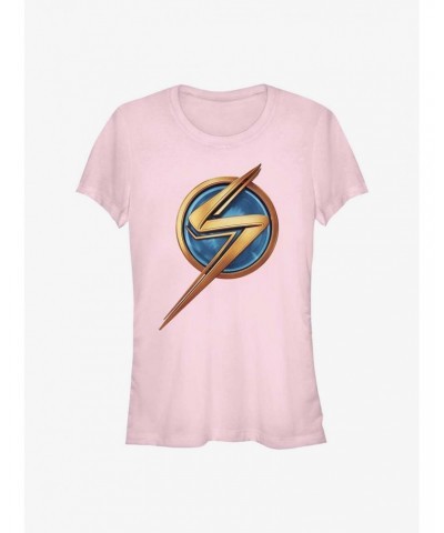 Marvel Ms. Marvel Logo Icon Girls T-Shirt $6.57 T-Shirts