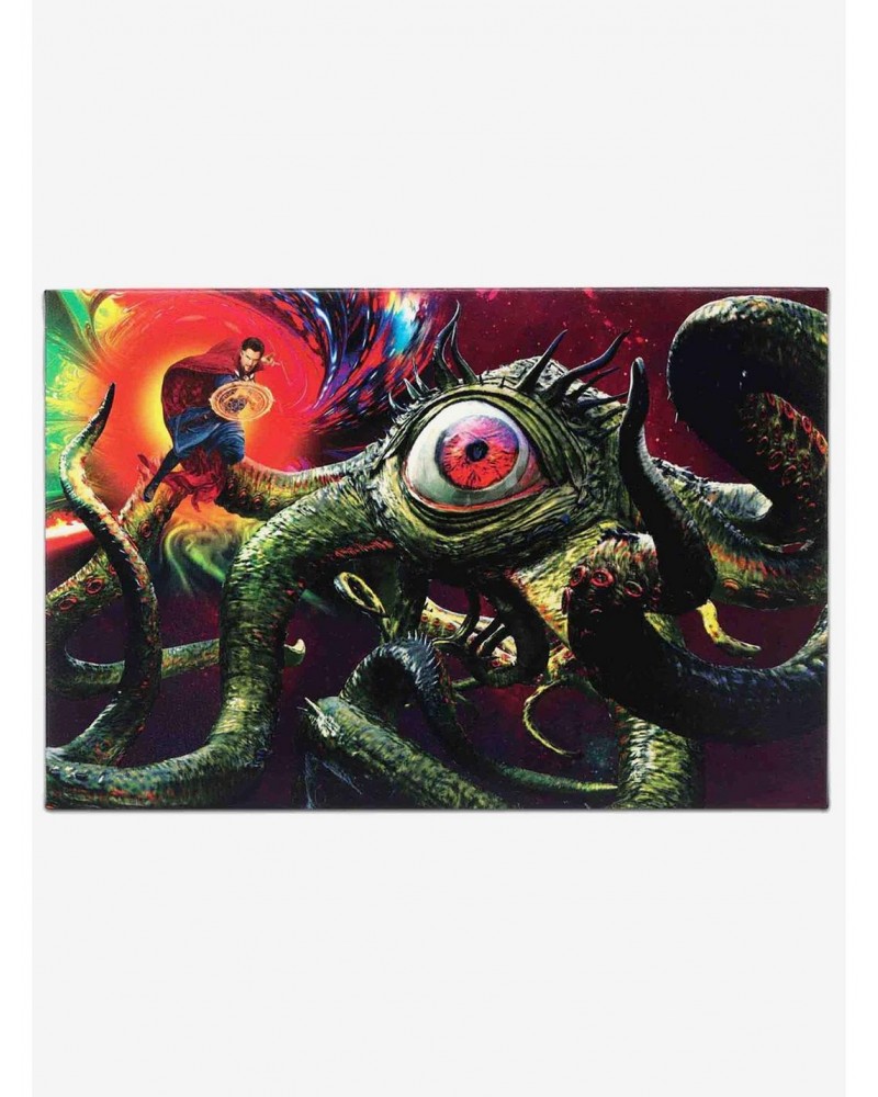 Marvel Doctor Strange & Gargantos Fight Scene Canvas Wall Decor $26.35 Décor