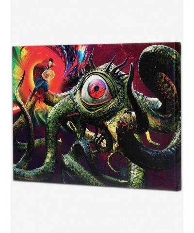 Marvel Doctor Strange & Gargantos Fight Scene Canvas Wall Decor $26.35 Décor