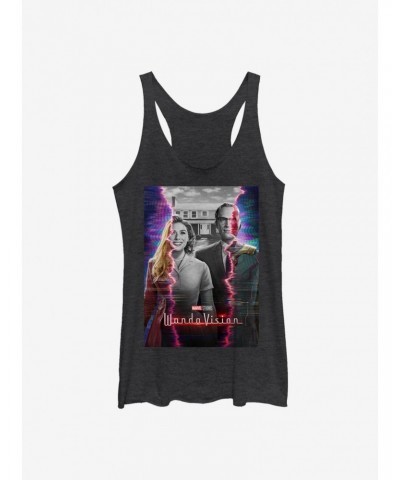 Marvel WandaVision Poster Girls Tank $7.04 Tanks