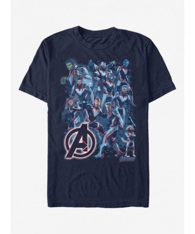 Marvel Avengers Suit Group T-Shirt $7.27 T-Shirts