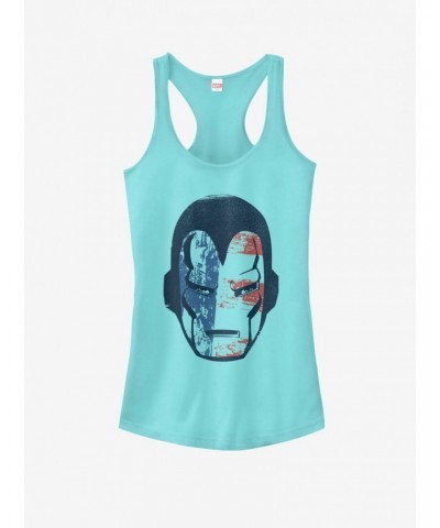 Marvel Captain America Iron Man Americana Girls Tank $6.18 Tanks