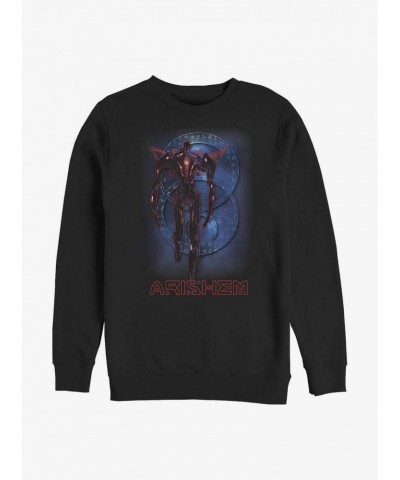 Marvel Eternals Arishem Galaxy Crew Sweatshirt $13.58 Sweatshirts