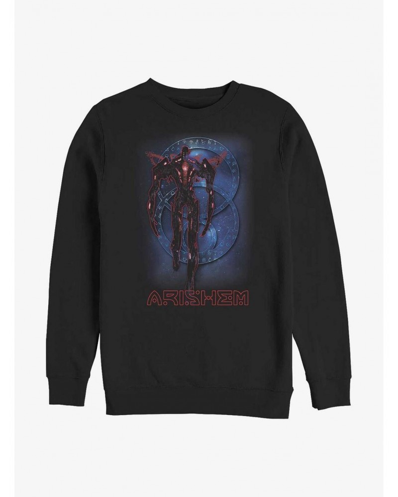 Marvel Eternals Arishem Galaxy Crew Sweatshirt $13.58 Sweatshirts