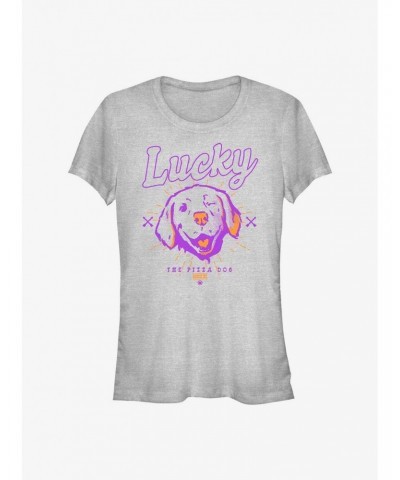 Marvel Hawkeye Lucky The Pizza Dog Girls T-Shirt $6.37 T-Shirts