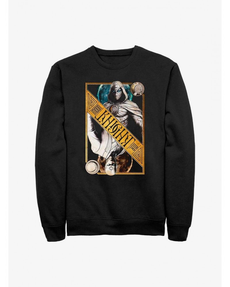 Marvel Moon Knight Dual Card Sweatshirt $12.99 Sweatshirts