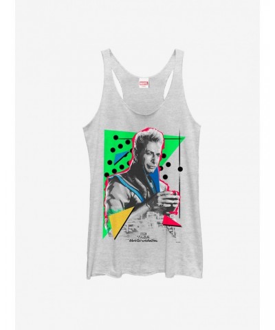 Marvel Thor: Ragnarok Grandmaster Retro Girls Tanks $9.74 Tanks