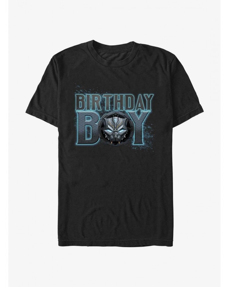 Marvel Birthday Boy Black Panther T-Shirt $6.12 T-Shirts