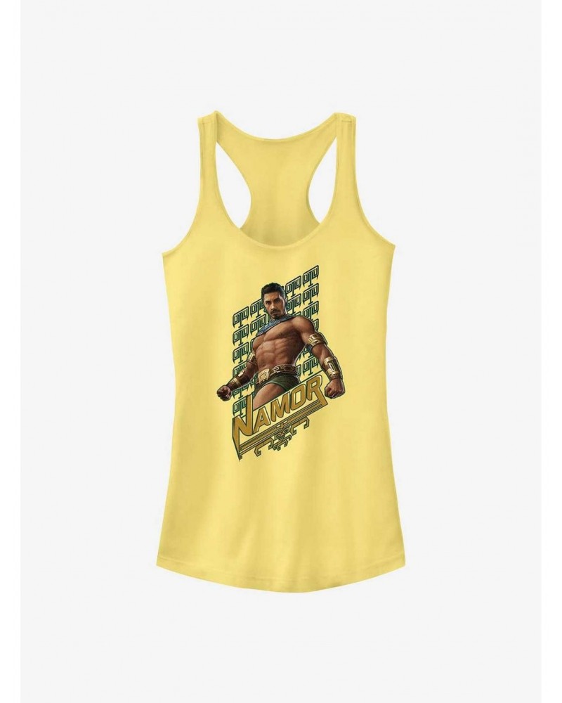 Marvel Black Panther: Wakanda Forever Namor Girls Tank $6.57 Tanks