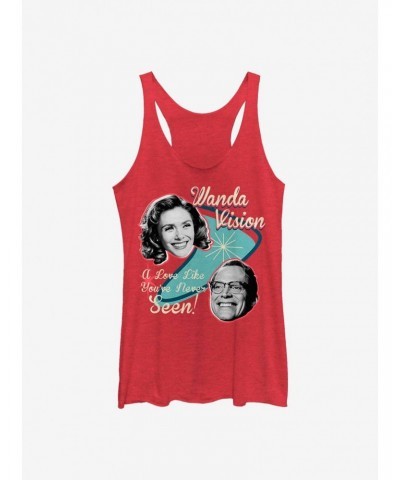 Marvel WandaVision Retro Classic Love Girls Tank $10.36 Tanks