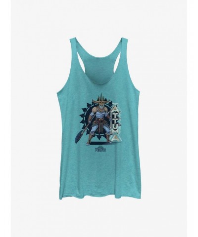 Marvel Black Panther: Wakanda Forever Atlantean Warlord Attuma Girls Tank $6.42 Tanks