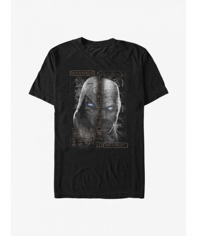 Marvel Moon Knight Moon Glyphs T-Shirt $8.41 T-Shirts