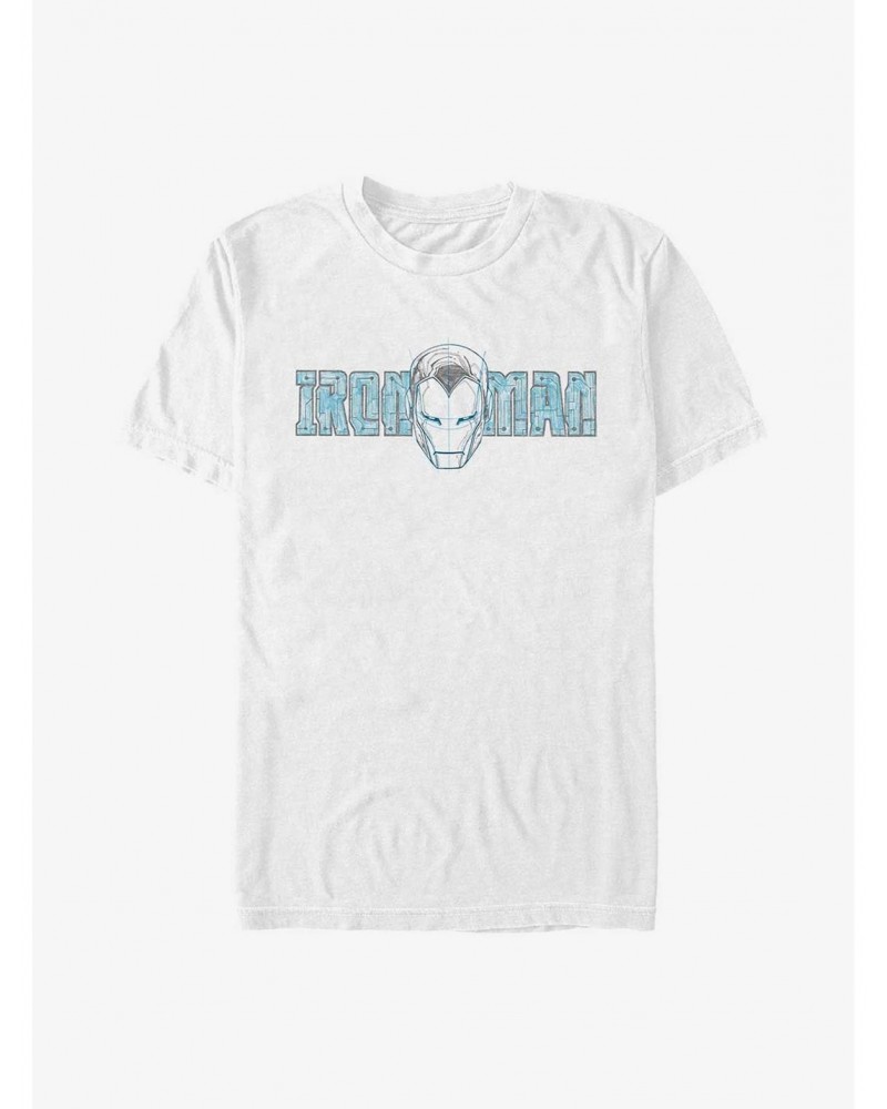 Marvel Iron Man Face T-Shirt $5.93 T-Shirts