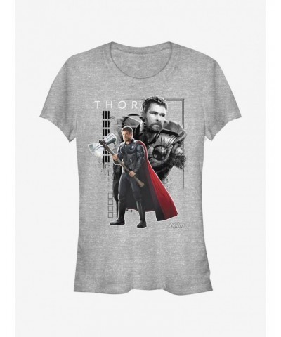 Marvel Thor Reflects Girls T-Shirt $8.96 T-Shirts