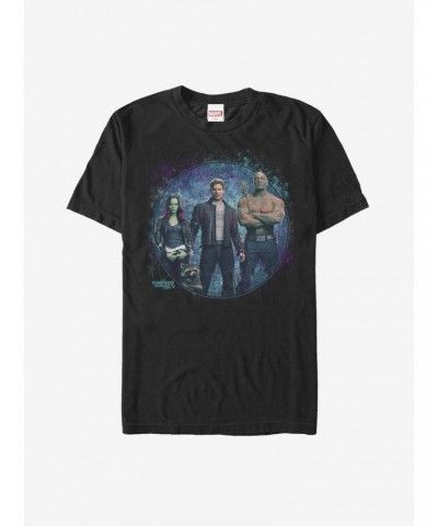 Marvel Guardians of the Galaxy Vol. 2 Team Starry Sky T-Shirt $5.74 T-Shirts