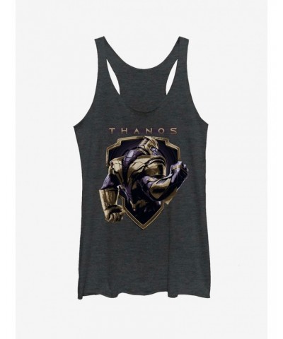 Marvel Avengers: Endgame Thanos Shield Girls Tank Top $9.53 Tops