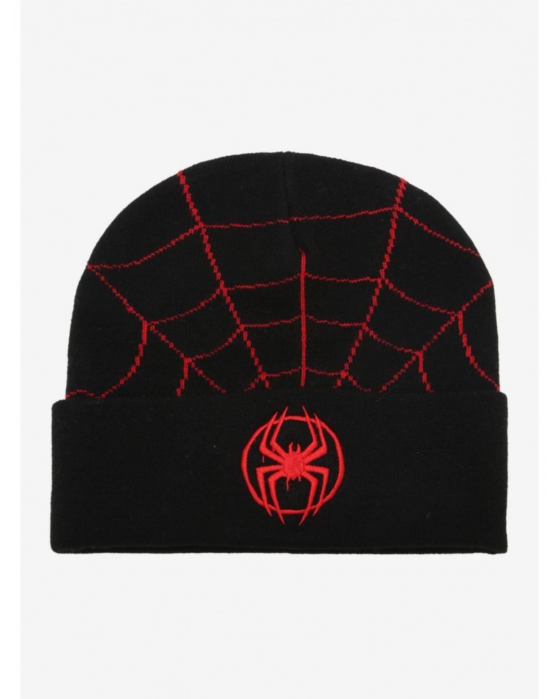 Marvel Spider-Man: Across The Spider-Verse Part One Miles Beanie $5.59 Beanies