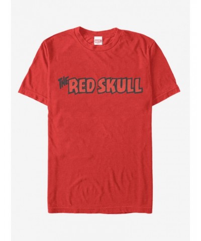 Marvel Red Skull Logo T-Shirt $8.99 T-Shirts