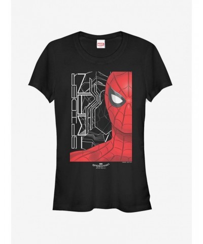 Marvel Spider-Man Homecoming Face Girls T-Shirt $7.57 T-Shirts