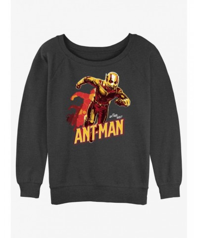 Marvel Ant-Man and the Wasp: Quantumania Ant-Man Transform Slouchy Sweatshirt $10.33 Sweatshirts