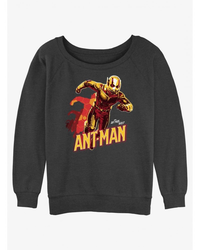 Marvel Ant-Man and the Wasp: Quantumania Ant-Man Transform Slouchy Sweatshirt $10.33 Sweatshirts