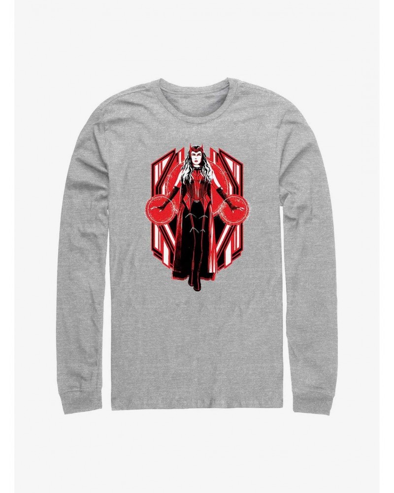 Marvel WandaVision Scarlet Witch Long Sleeve T-Shirt $12.63 T-Shirts