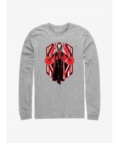 Marvel WandaVision Scarlet Witch Long Sleeve T-Shirt $12.63 T-Shirts