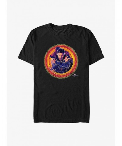 Marvel Spider-Man: No Way Home Doctor Strange Portrait T-Shirt $7.84 T-Shirts